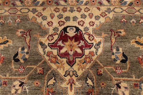 Jaipur Green Hand Knotted 96 X 136 Area Rug 301-30944 Image 7