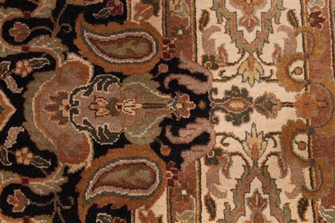 Jaipur Black Hand Knotted 101 X 1311 Area Rug 301-30945 Image 3
