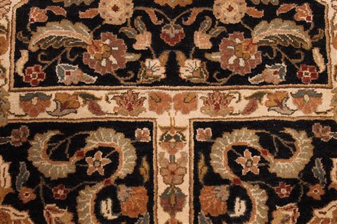 Jaipur Black Hand Knotted 101 X 1311 Area Rug 301-30945 Image 4