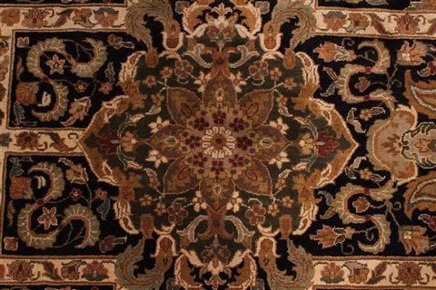 Jaipur Black Hand Knotted 101 X 1311 Area Rug 301-30945 Image 9