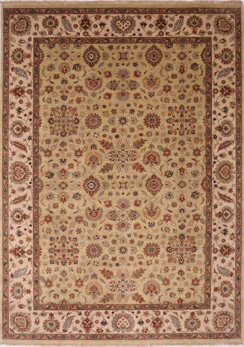 Jaipur Yellow Hand Knotted 911 X 139 Area Rug 301-30946 Image 0