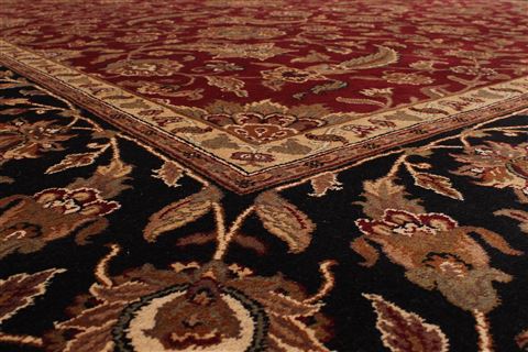 Jaipur Red Hand Knotted 120 X 150 Area Rug 301-30947 Image 2