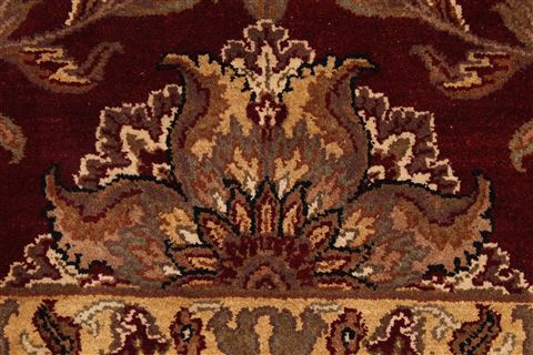 Jaipur Red Hand Knotted 120 X 150 Area Rug 301-30947 Image 6