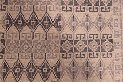 Jaipur Beige Hand Knotted 911 X 148 Area Rug 301-30949 Image 7