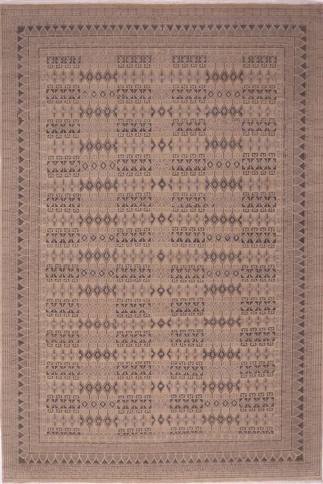 Jaipur Beige Hand Knotted 911 X 148 Area Rug 301-30949 Image 0
