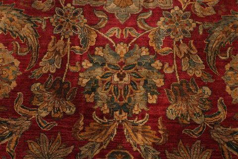 Jaipur Red Hand Knotted 120 X 1411 Area Rug 301-30950 Image 3
