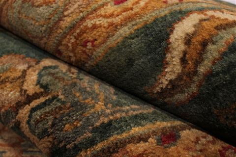 Jaipur Red Hand Knotted 120 X 1411 Area Rug 301-30950 Image 4