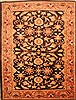 Pak-Persian Black Hand Knotted 911 X 130  Area Rug 276-30953 Thumb 0