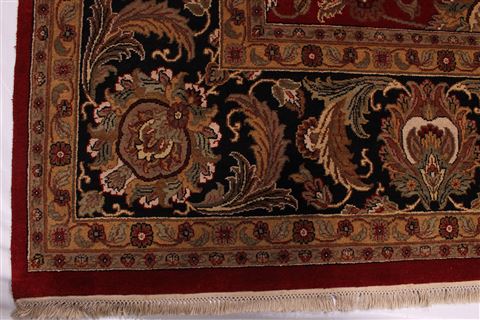 Jaipur Red Hand Knotted 121 X 150 Area Rug 301-30956 Image 1
