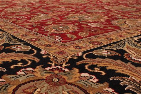 Jaipur Red Hand Knotted 121 X 150 Area Rug 301-30956 Image 2