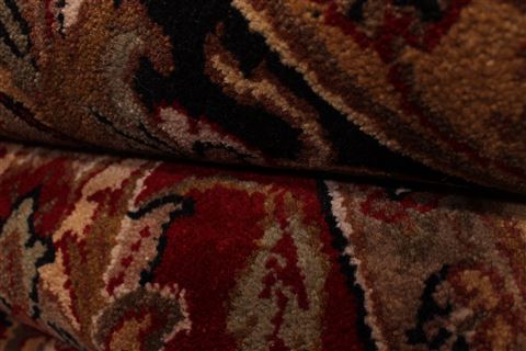 Jaipur Red Hand Knotted 121 X 150 Area Rug 301-30956 Image 4