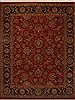 Jaipur Red Hand Knotted 121 X 150  Area Rug 301-30956 Thumb 0