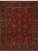 Jaipur Red Hand Knotted 121 X 150 Area Rug 301-30956 Thumb 0