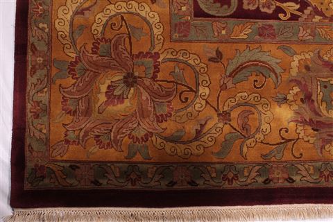 Jaipur Red Hand Knotted 121 X 1411 Area Rug 301-30958 Image 1