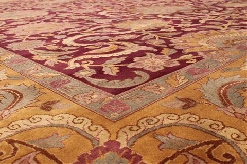 Jaipur Red Hand Knotted 121 X 1411 Area Rug 301-30958 Image 2