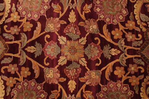 Jaipur Red Hand Knotted 121 X 1411 Area Rug 301-30958 Image 3