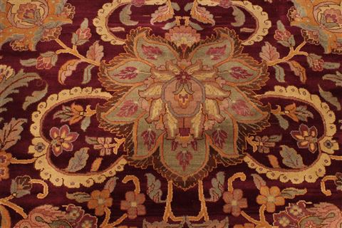 Jaipur Red Hand Knotted 121 X 1411 Area Rug 301-30958 Image 4
