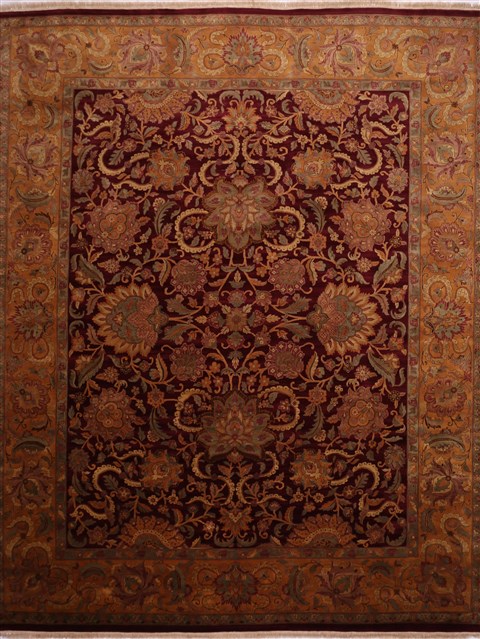 Jaipur Red Hand Knotted 121 X 1411 Area Rug 301-30958 Image 0