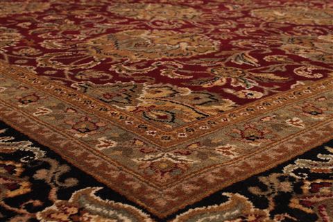 Jaipur Red Hand Knotted 1111 X 1411 Area Rug 301-30959 Image 2