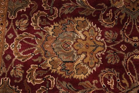 Jaipur Red Hand Knotted 1111 X 1411 Area Rug 301-30959 Image 4