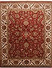 Jaipur Red Hand Knotted 121 X 149  Area Rug 301-30960 Thumb 0