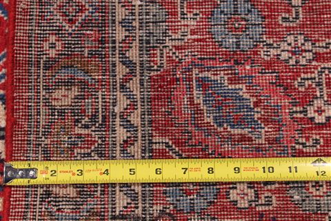 Tabriz Red Hand Knotted 110 X 1410 Area Rug 301-30969 Image 9