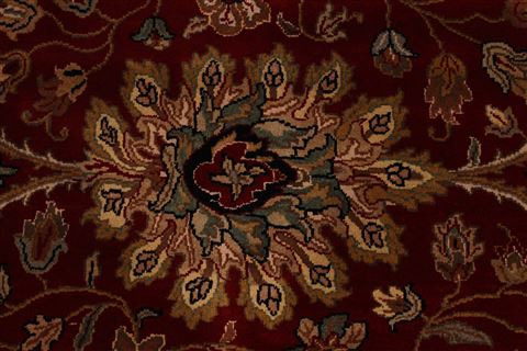 Jaipur Red Hand Knotted 120 X 151 Area Rug 301-30971 Image 5