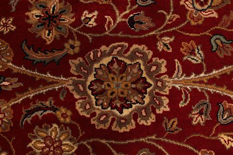 Jaipur Red Hand Knotted 120 X 151 Area Rug 301-30971 Image 6
