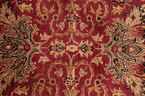 Jaipur Red Hand Knotted 120 X 150 Area Rug 301-30972 Image 3