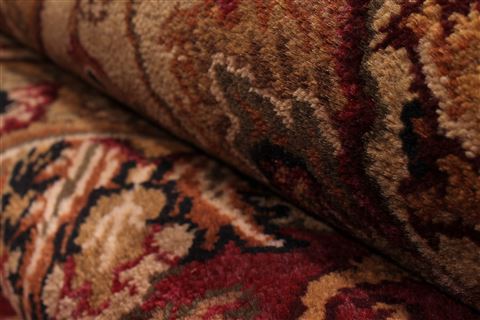 Jaipur Red Hand Knotted 120 X 150 Area Rug 301-30972 Image 9