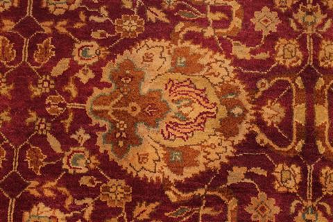 Jaipur Red Hand Knotted 1111 X 161 Area Rug 301-30973 Image 4