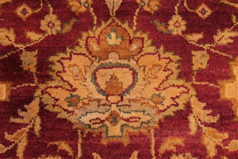 Jaipur Red Hand Knotted 1111 X 161 Area Rug 301-30973 Image 5
