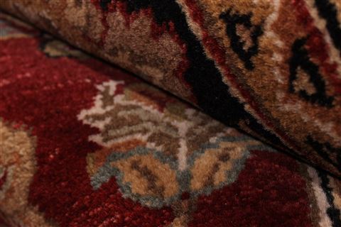 Jaipur Red Hand Knotted 120 X 1411 Area Rug 301-30975 Image 10