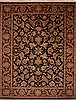 Jaipur Black Hand Knotted 1111 X 149 Area Rug 301-30976 Thumb 0