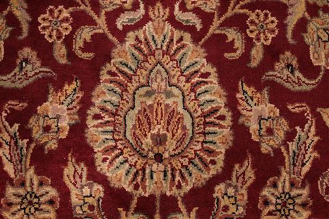 Jaipur Red Hand Knotted 1110 X 156 Area Rug 301-30977 Image 6