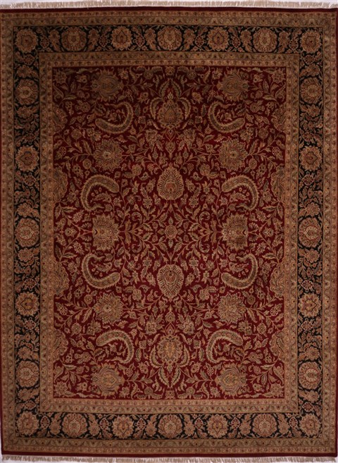 Jaipur Red Hand Knotted 1110 X 156 Area Rug 301-30977 Image 0