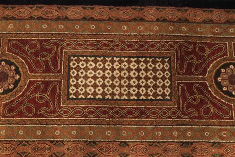 Jaipur Beige Hand Knotted 120 X 146 Area Rug 301-30978 Image 7