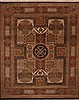 Jaipur Beige Hand Knotted 120 X 146 Area Rug 301-30978 Thumb 0