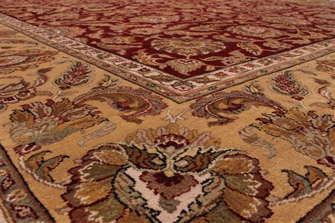 Jaipur Red Hand Knotted 1110 X 152 Area Rug 301-30979 Image 3