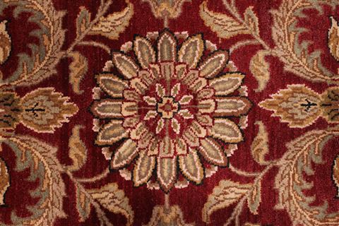 Jaipur Red Hand Knotted 1110 X 152 Area Rug 301-30979 Image 4