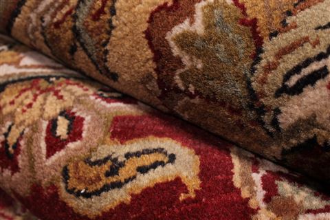 Jaipur Red Hand Knotted 1110 X 152 Area Rug 301-30979 Image 9