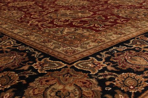 Jaipur Red Hand Knotted 120 X 151 Area Rug 301-30980 Image 3