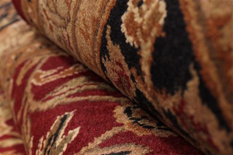 Jaipur Red Hand Knotted 120 X 151 Area Rug 301-30980 Image 5