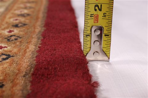 Jaipur Red Hand Knotted 120 X 151 Area Rug 301-30980 Image 7