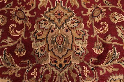 Jaipur Red Hand Knotted 120 X 151 Area Rug 301-30980 Image 9