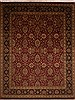 Jaipur Red Hand Knotted 120 X 151  Area Rug 301-30980 Thumb 0