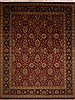 Jaipur Red Hand Knotted 120 X 151 Area Rug 301-30980 Thumb 0