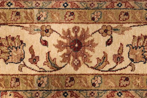 Jaipur Red Hand Knotted 81 X 112  Area Rug 301-30983 Image 7