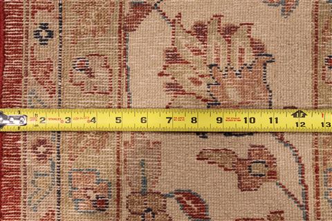 Jaipur Red Hand Knotted 81 X 112  Area Rug 301-30983 Image 9