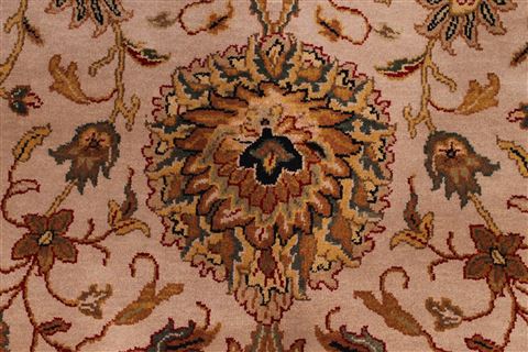 Jaipur Beige Hand Knotted 101 X 143 Area Rug 301-30985 Image 5